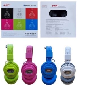 Diadema Bluetooth Con Parlante Y APP NIA Ref: NIA X5SP