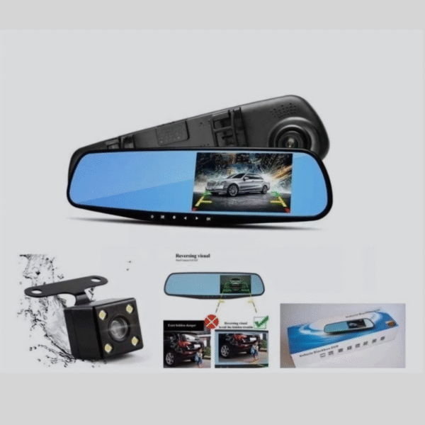 Espejo Retrovisor Para Carro Con Camara Ref: JLY-4.2P