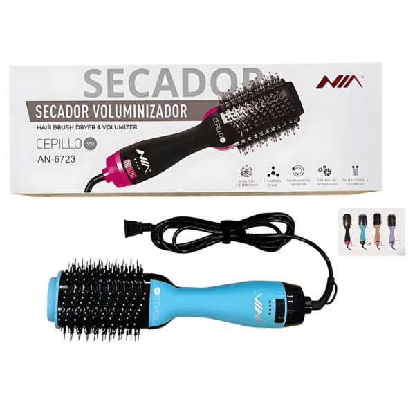 Cepillo Secador NIA 1.200w Ref: AN-6723