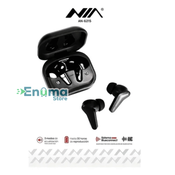2 AUDIFONO BT NIA AN-6215