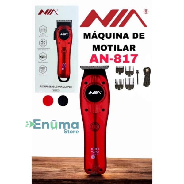 1 Peluquera NIA Inalambrica 6.600 RPM Ref: AN-817