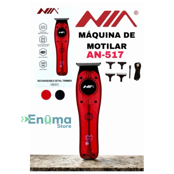 2 Peluquera NIA Inalambrica Ref: AN-517